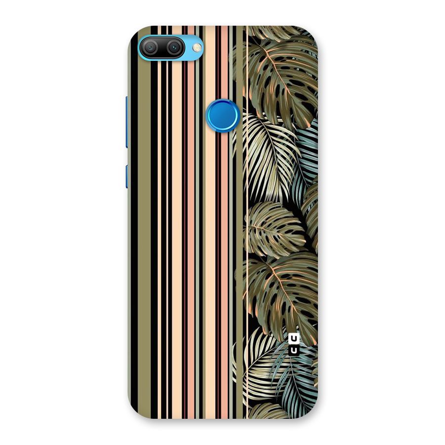 Visual Art Leafs Back Case for Honor 9N