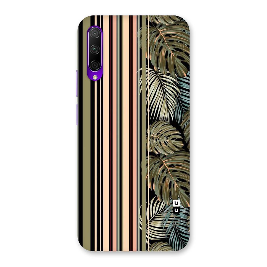 Visual Art Leafs Back Case for Honor 9X Pro