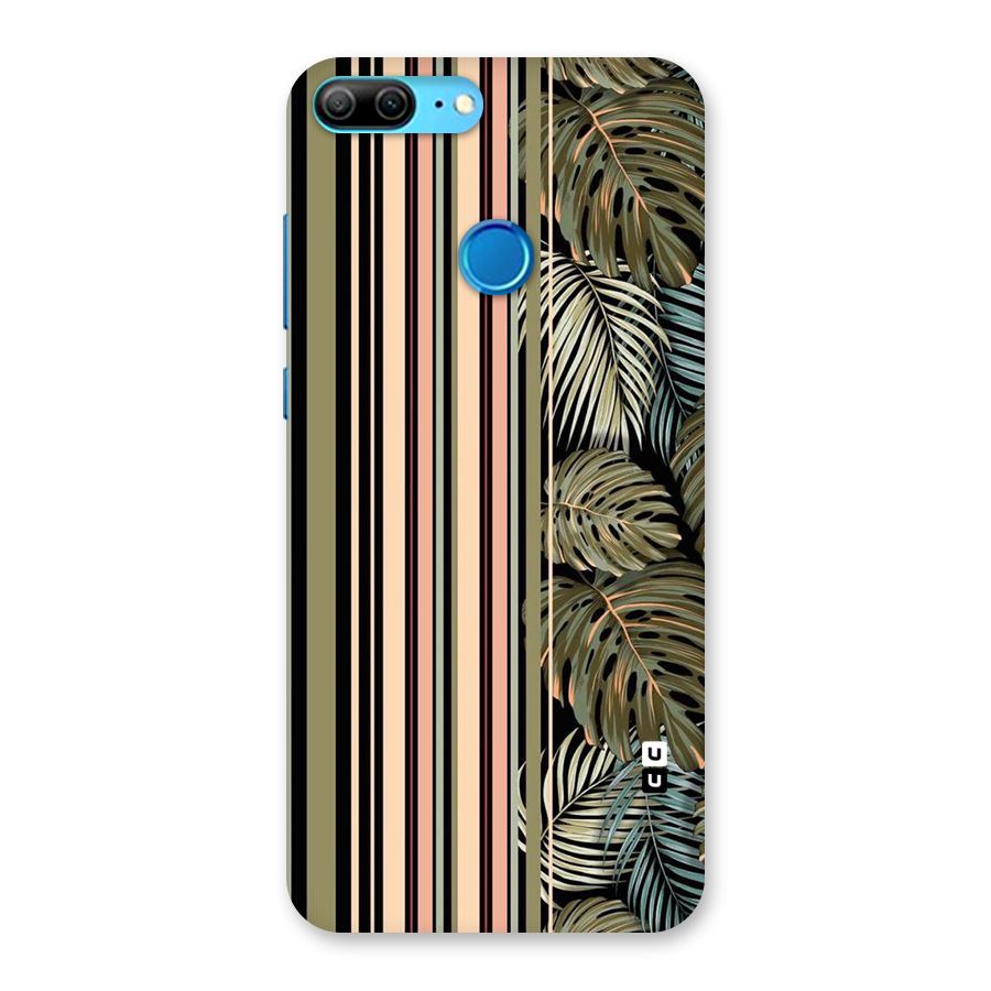 Visual Art Leafs Back Case for Honor 9 Lite