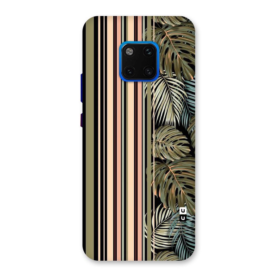 Visual Art Leafs Back Case for Huawei Mate 20 Pro