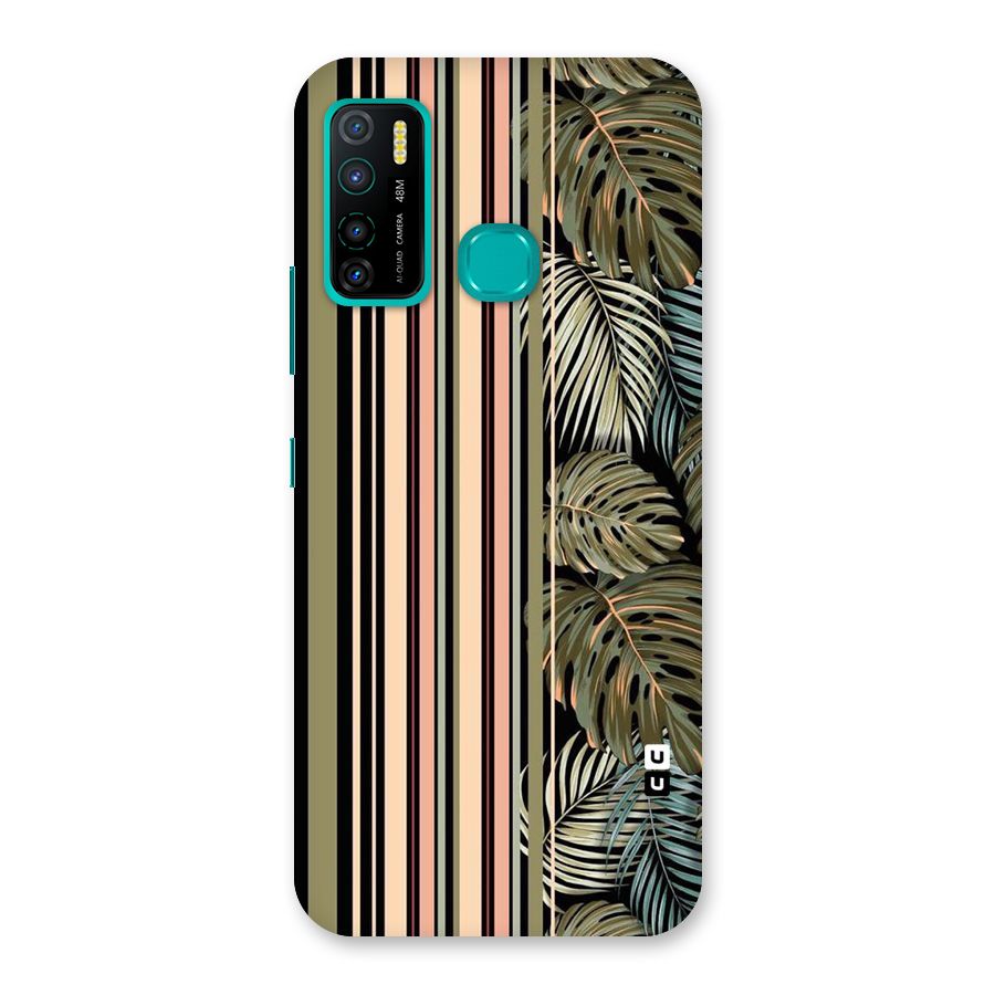 Visual Art Leafs Back Case for Infinix Hot 9 Pro