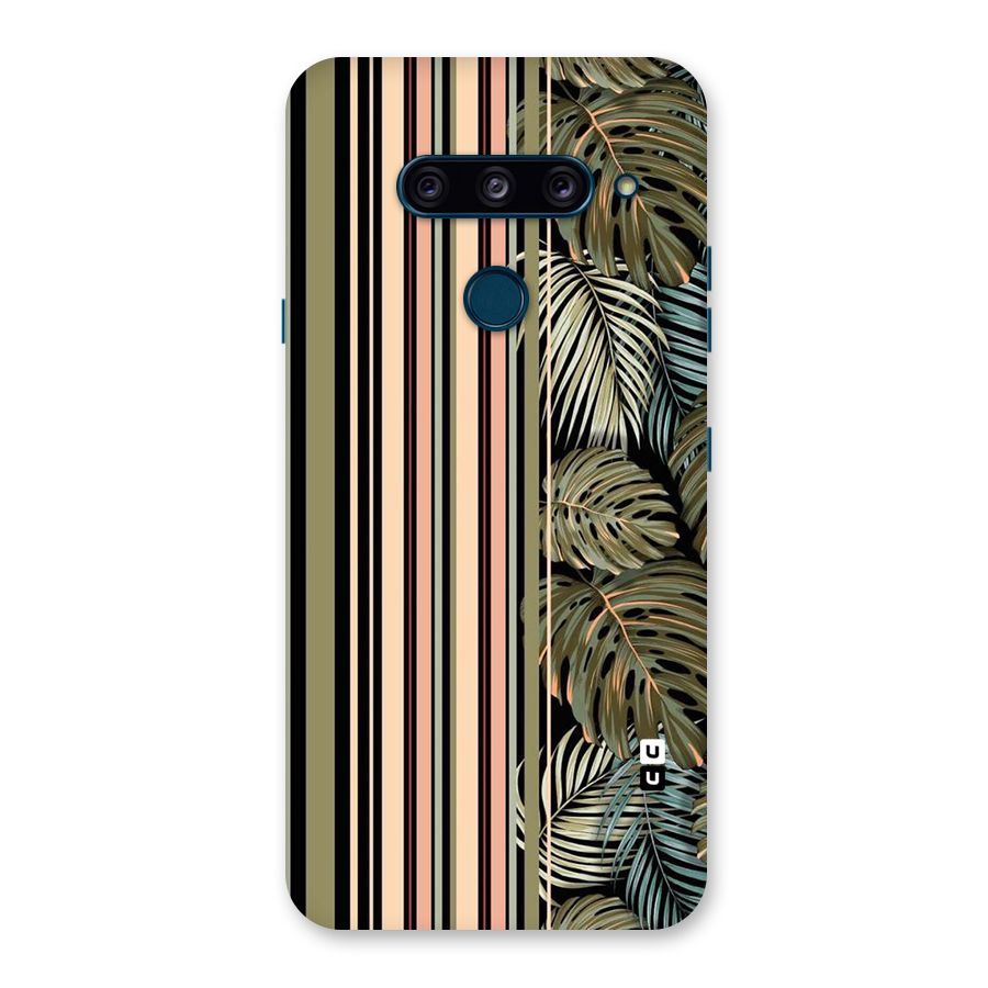 Visual Art Leafs Back Case for LG  V40 ThinQ