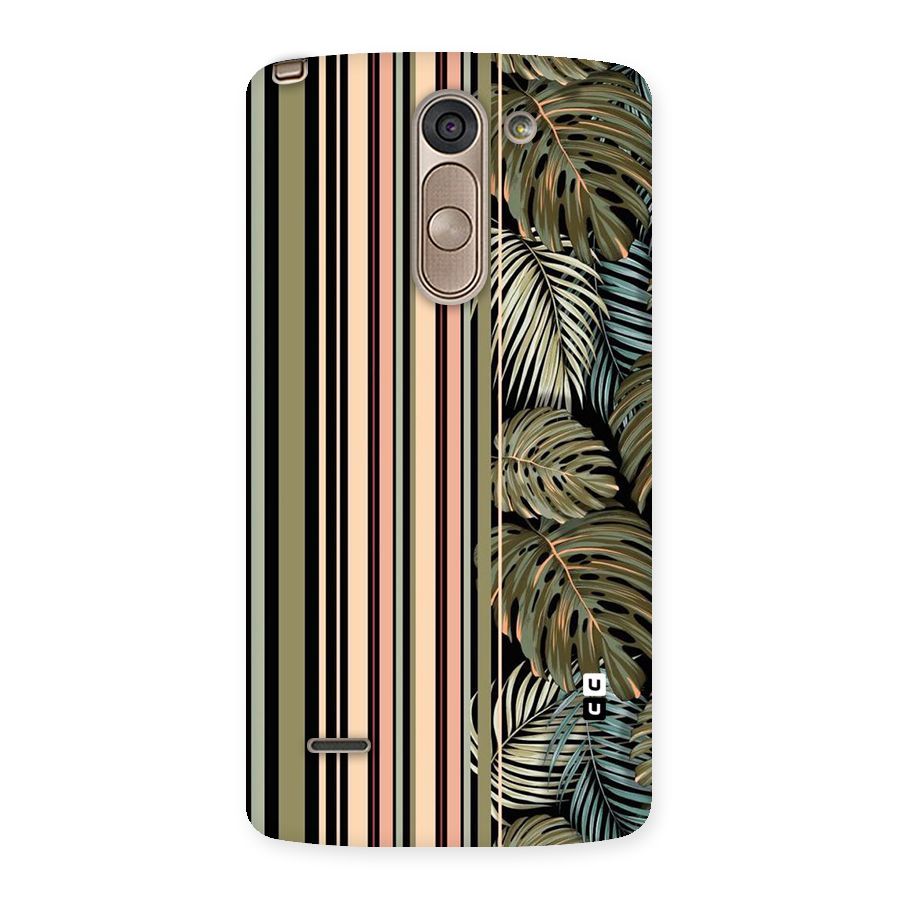 Visual Art Leafs Back Case for LG G3 Stylus