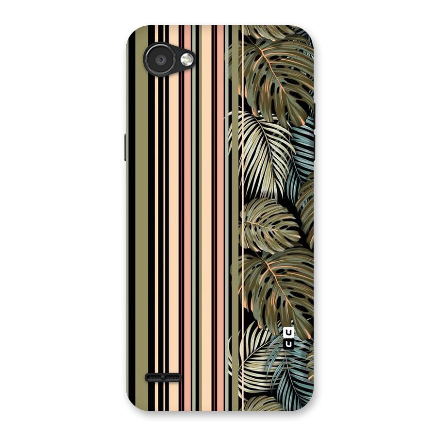 Visual Art Leafs Back Case for LG Q6