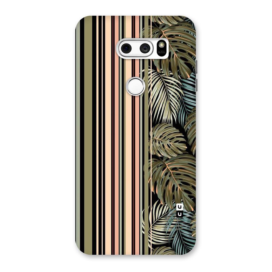 Visual Art Leafs Back Case for LG V30