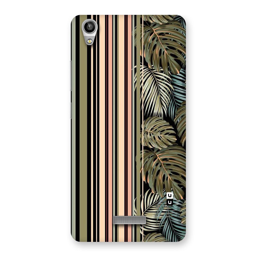 Visual Art Leafs Back Case for Lava-Pixel-V1