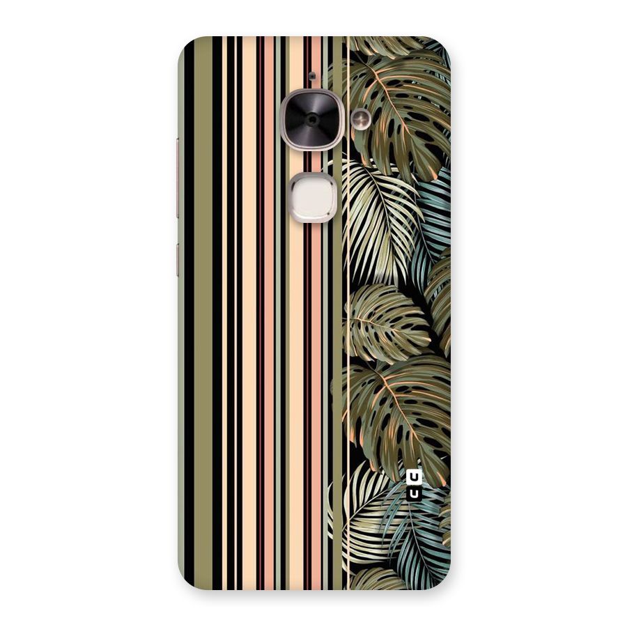 Visual Art Leafs Back Case for Le 2