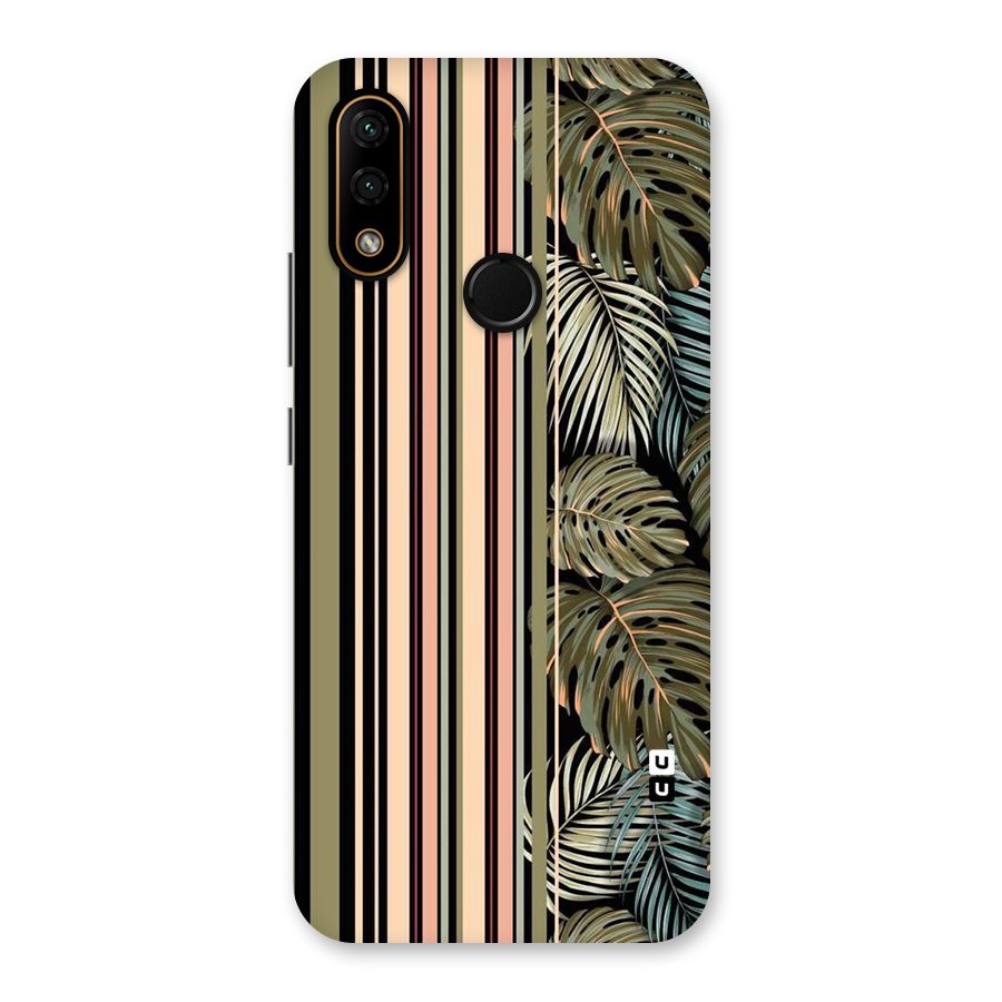 Visual Art Leafs Back Case for Lenovo A6 Note