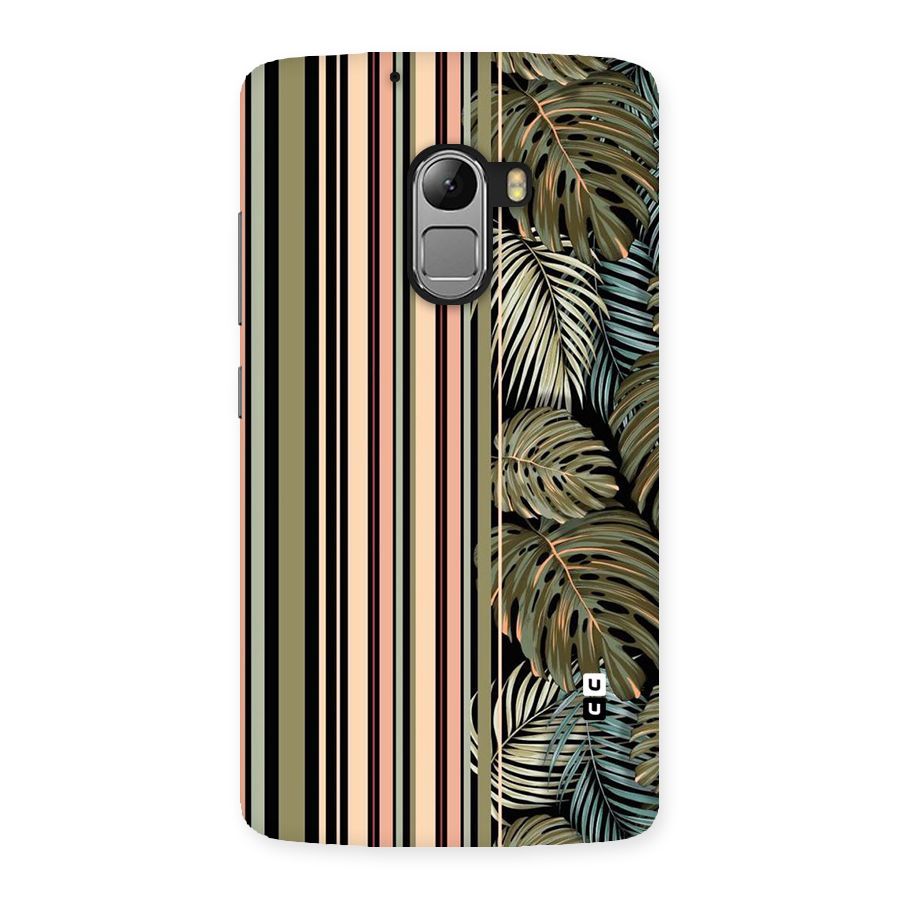 Visual Art Leafs Back Case for Lenovo K4 Note