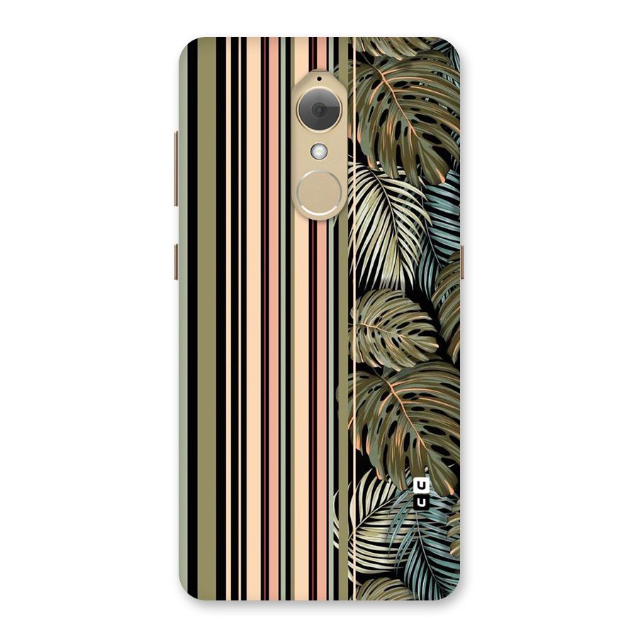 Visual Art Leafs Back Case for Lenovo K8