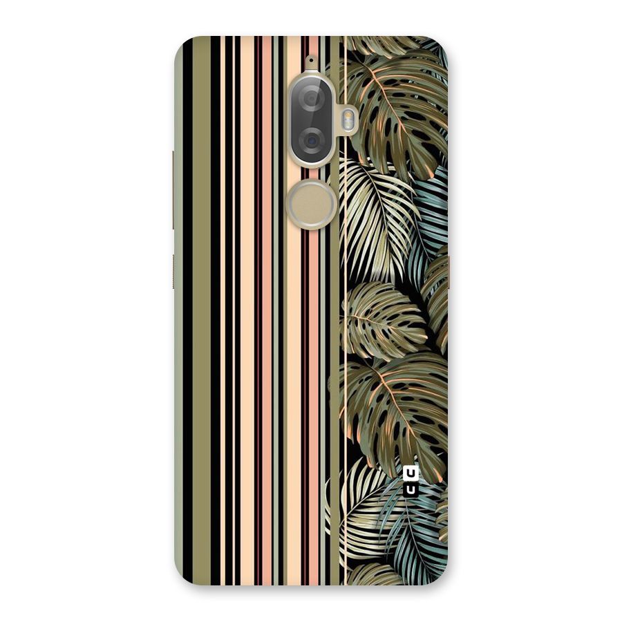 Visual Art Leafs Back Case for Lenovo K8 Plus