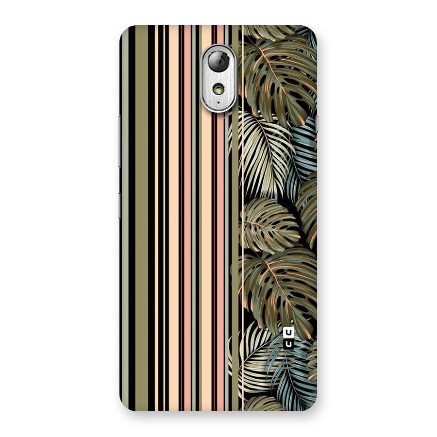 Visual Art Leafs Back Case for Lenovo Vibe P1M