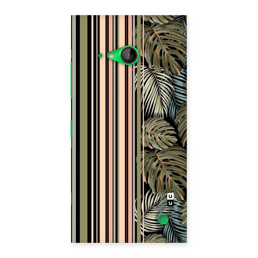 Visual Art Leafs Back Case for Lumia 730