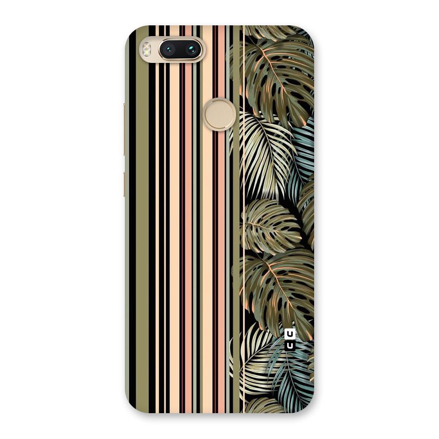 Visual Art Leafs Back Case for Mi A1