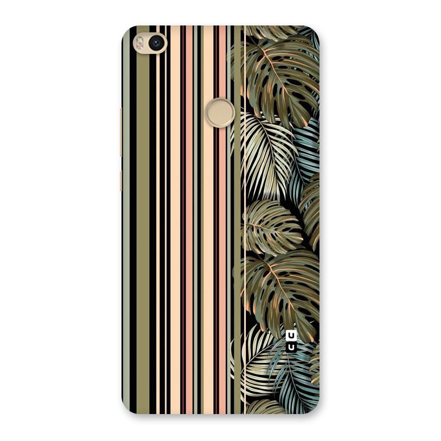 Visual Art Leafs Back Case for Mi Max 2