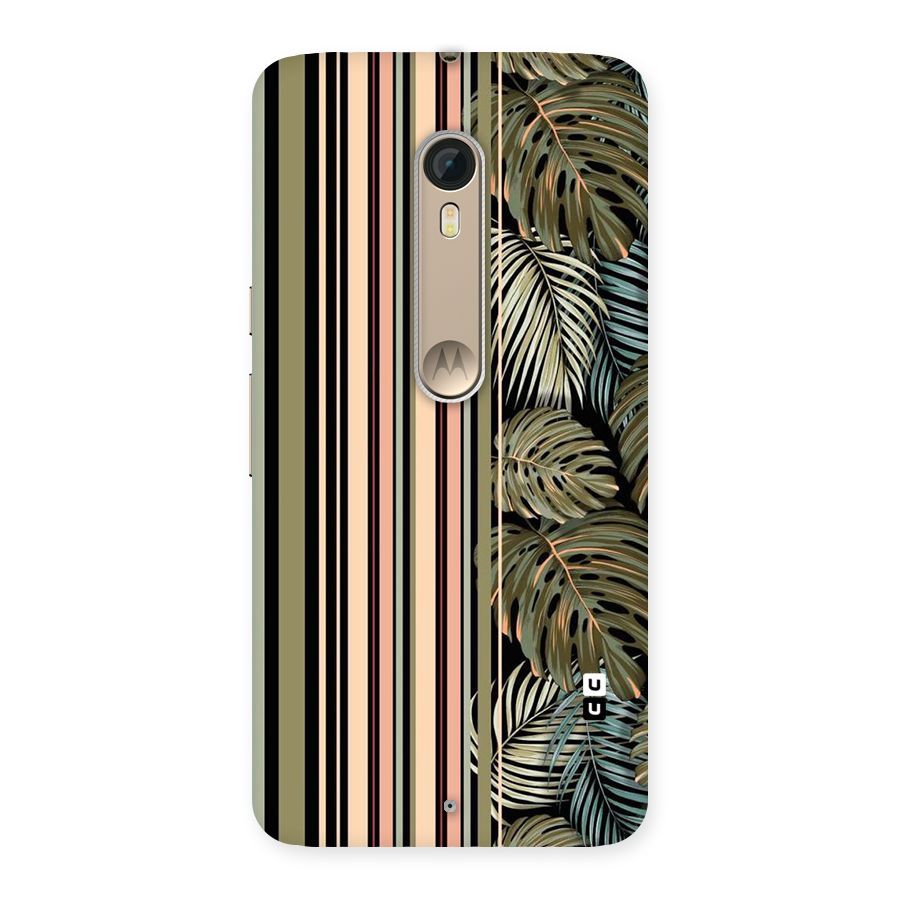 Visual Art Leafs Back Case for Motorola Moto X Style