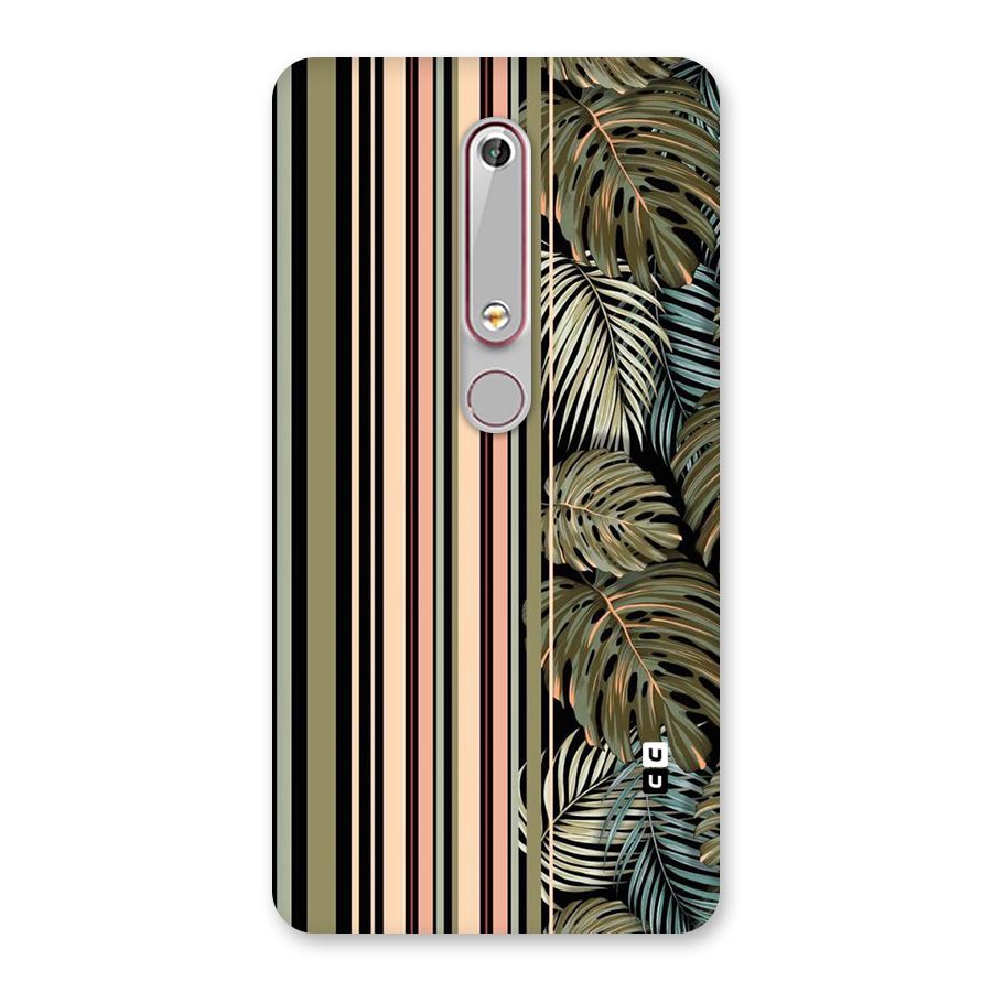Visual Art Leafs Back Case for Nokia 6.1