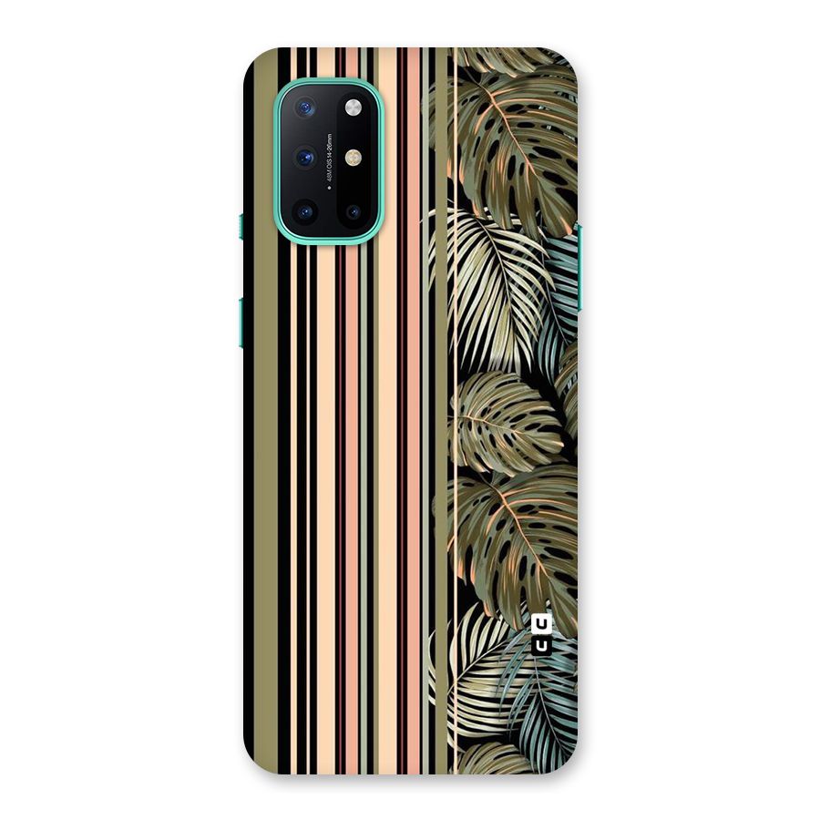 Visual Art Leafs Back Case for OnePlus 8T
