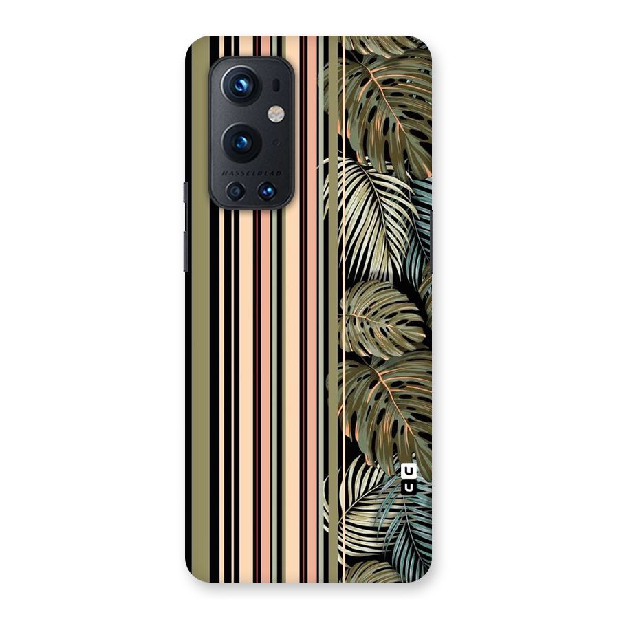 Visual Art Leafs Back Case for OnePlus 9 Pro
