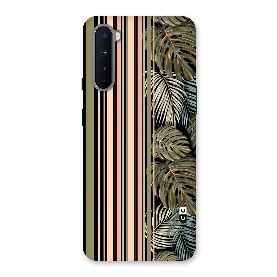 Visual Art Leafs Back Case for OnePlus Nord