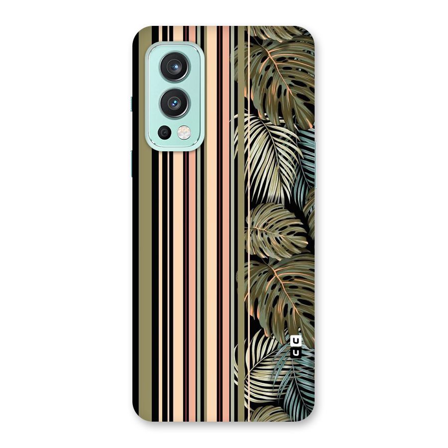 Visual Art Leafs Back Case for OnePlus Nord 2 5G