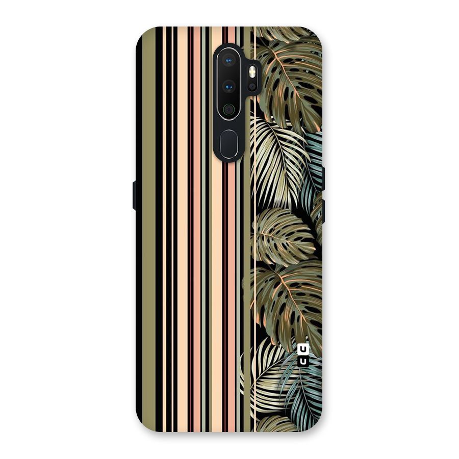 Visual Art Leafs Back Case for Oppo A5 (2020)