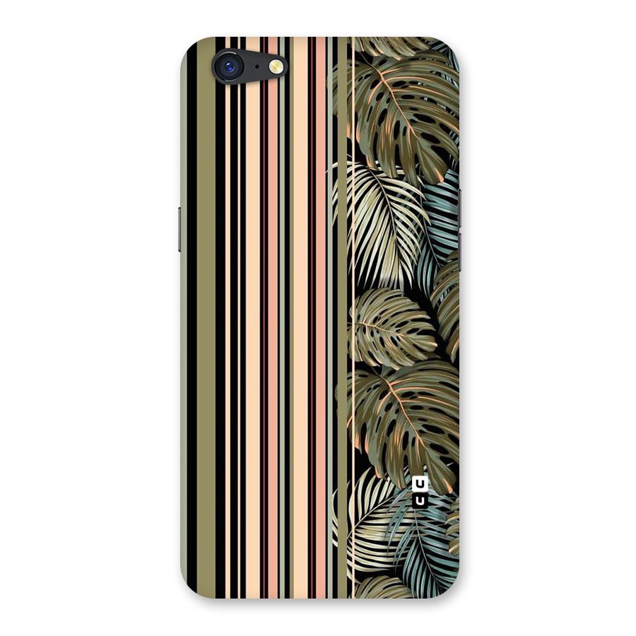 Visual Art Leafs Back Case for Oppo A71