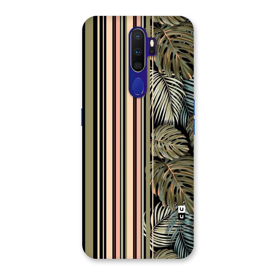 Visual Art Leafs Back Case for Oppo A9 (2020)
