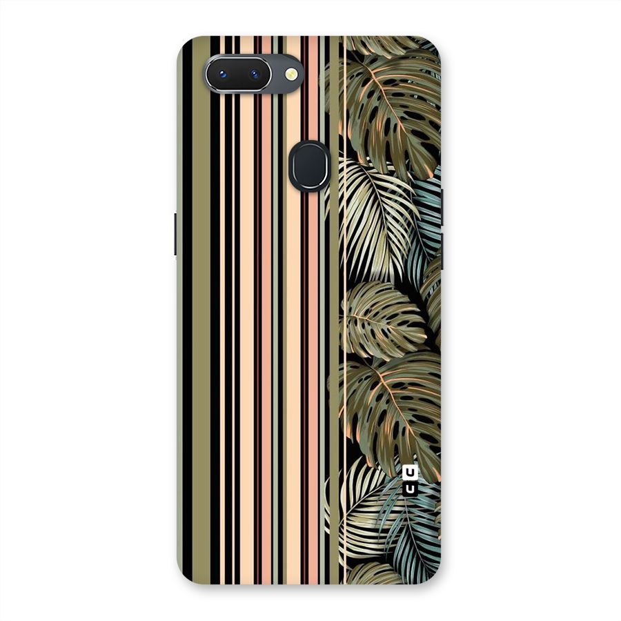 Visual Art Leafs Back Case for Oppo Realme 2