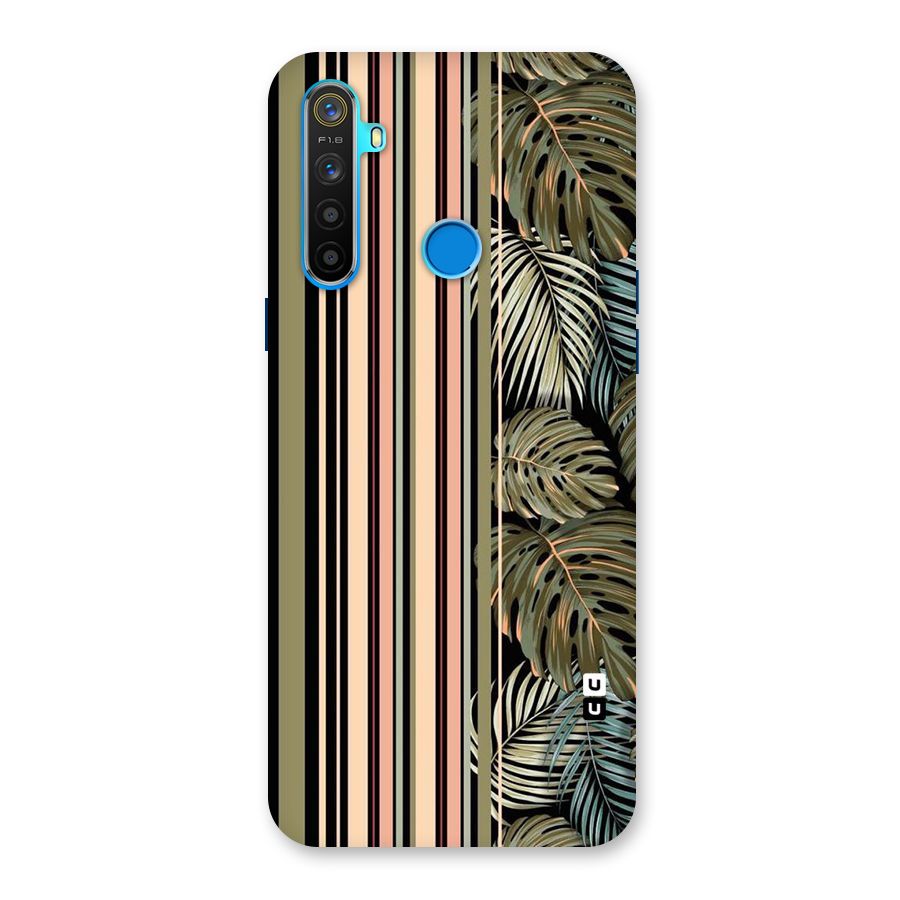 Visual Art Leafs Back Case for Realme 5