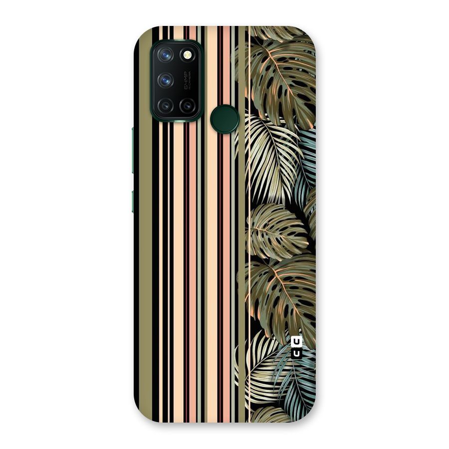 Visual Art Leafs Back Case for Realme 7i