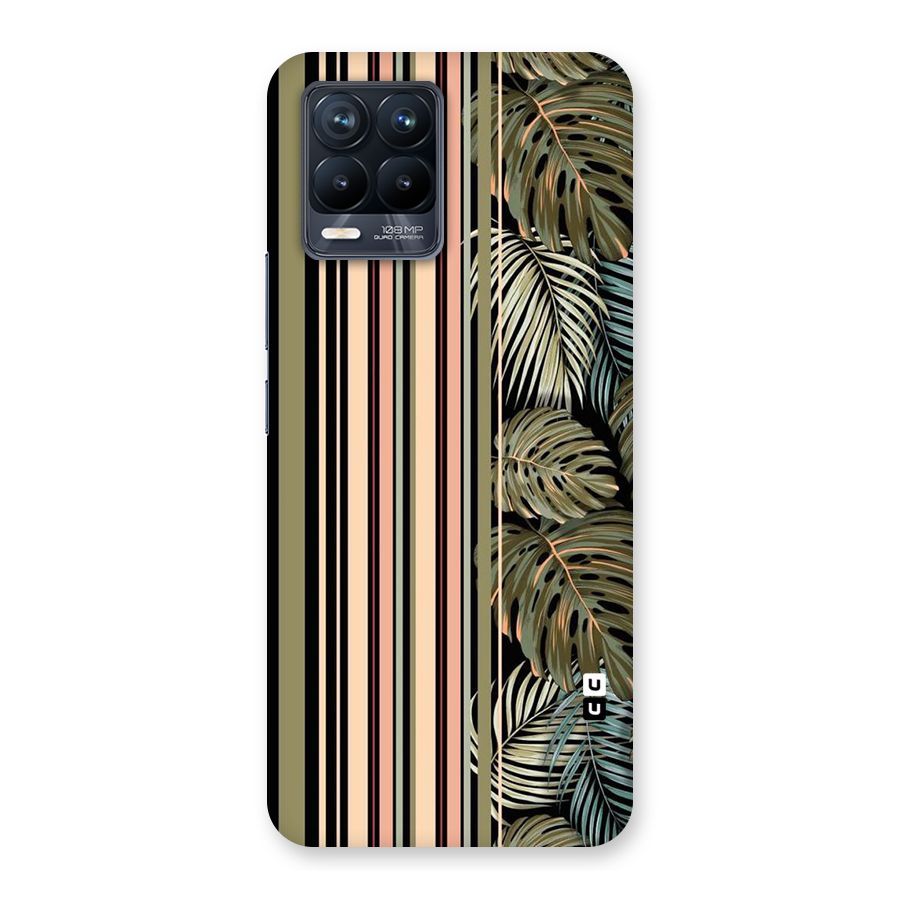 Visual Art Leafs Back Case for Realme 8 Pro