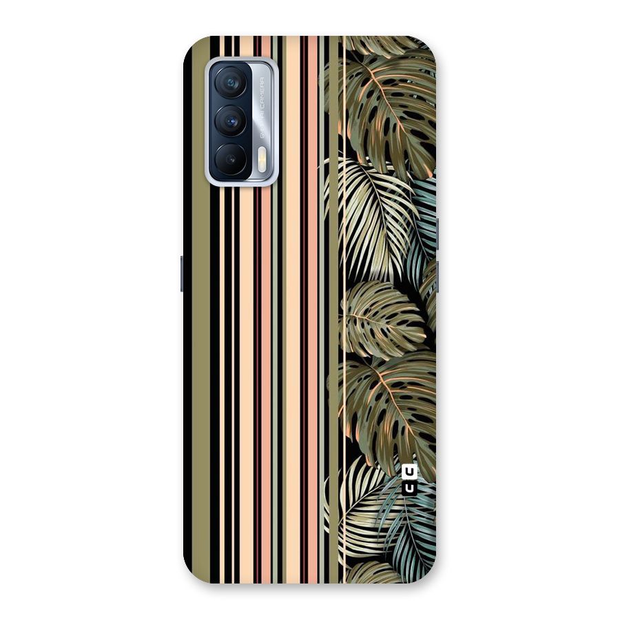 Visual Art Leafs Back Case for Realme X7