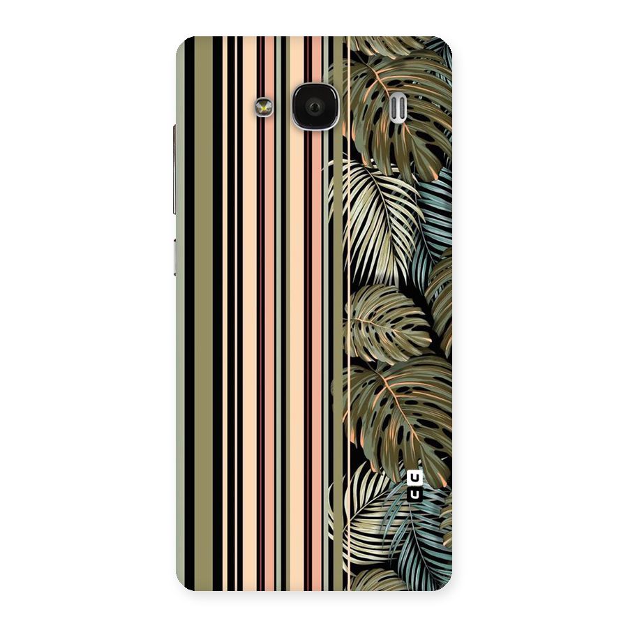 Visual Art Leafs Back Case for Redmi 2