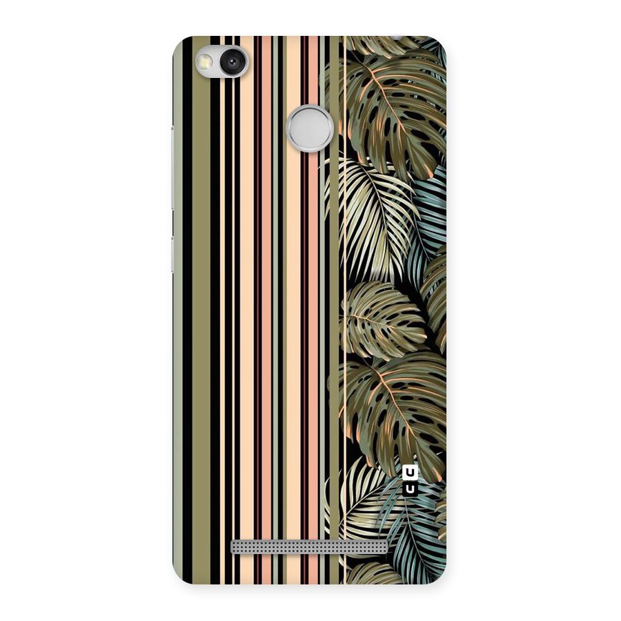 Visual Art Leafs Back Case for Redmi 3S Prime