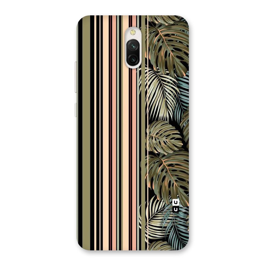 Visual Art Leafs Back Case for Redmi 8A Dual