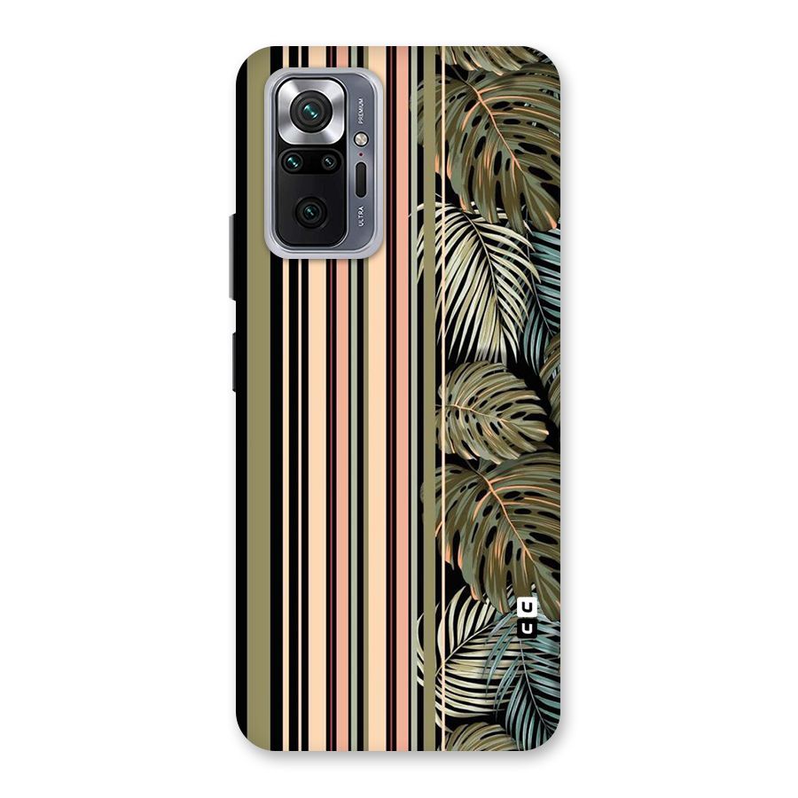 Visual Art Leafs Back Case for Redmi Note 10 Pro Max