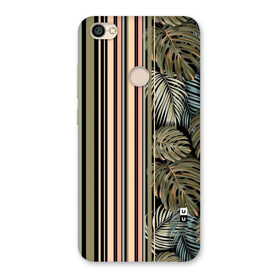 Visual Art Leafs Back Case for Redmi Y1 2017