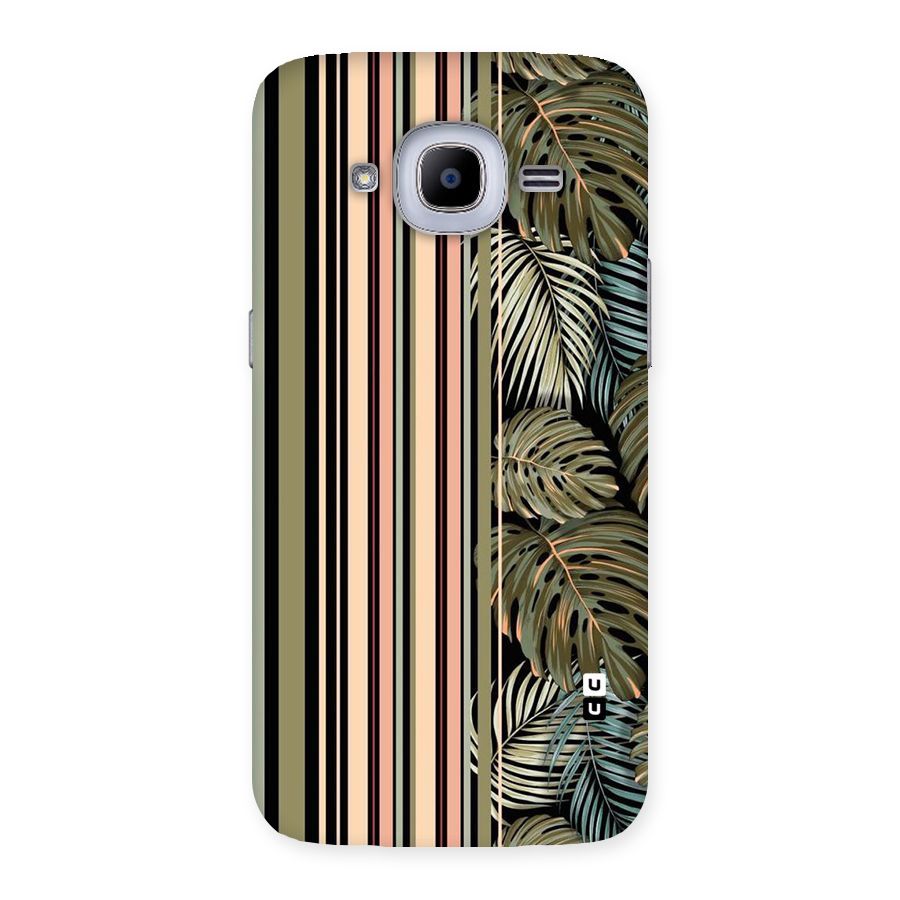 Visual Art Leafs Back Case for Samsung Galaxy J2 2016