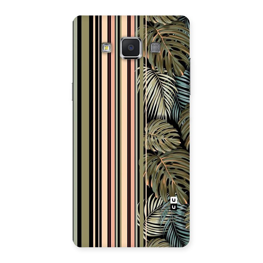 Visual Art Leafs Back Case for Samsung Galaxy A5