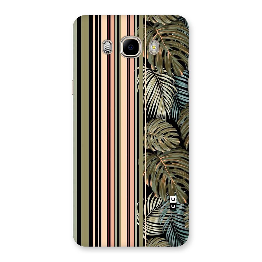 Visual Art Leafs Back Case for Samsung Galaxy J7 2016