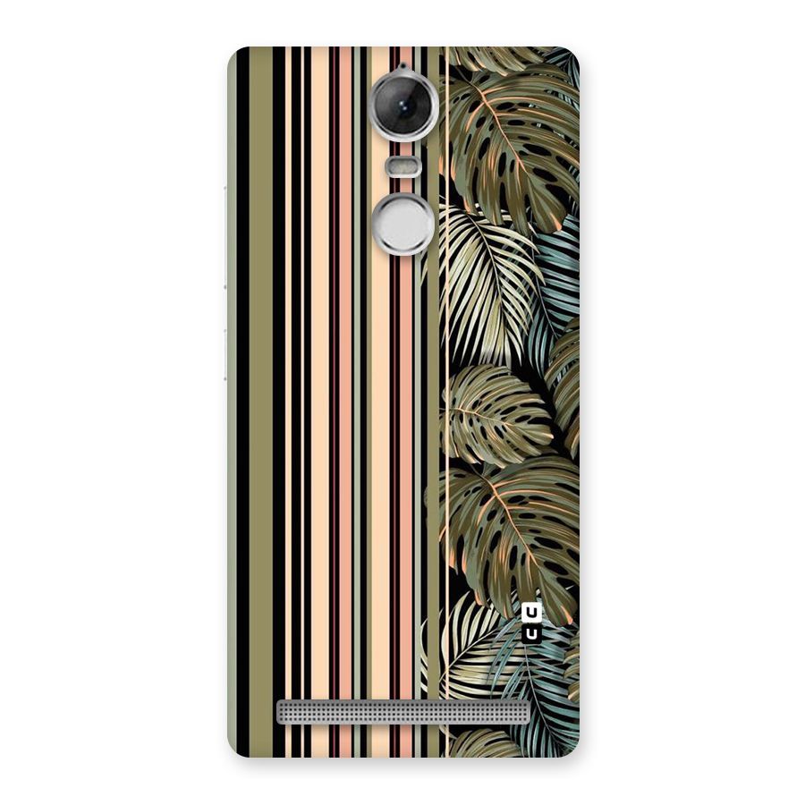 Visual Art Leafs Back Case for Vibe K5 Note
