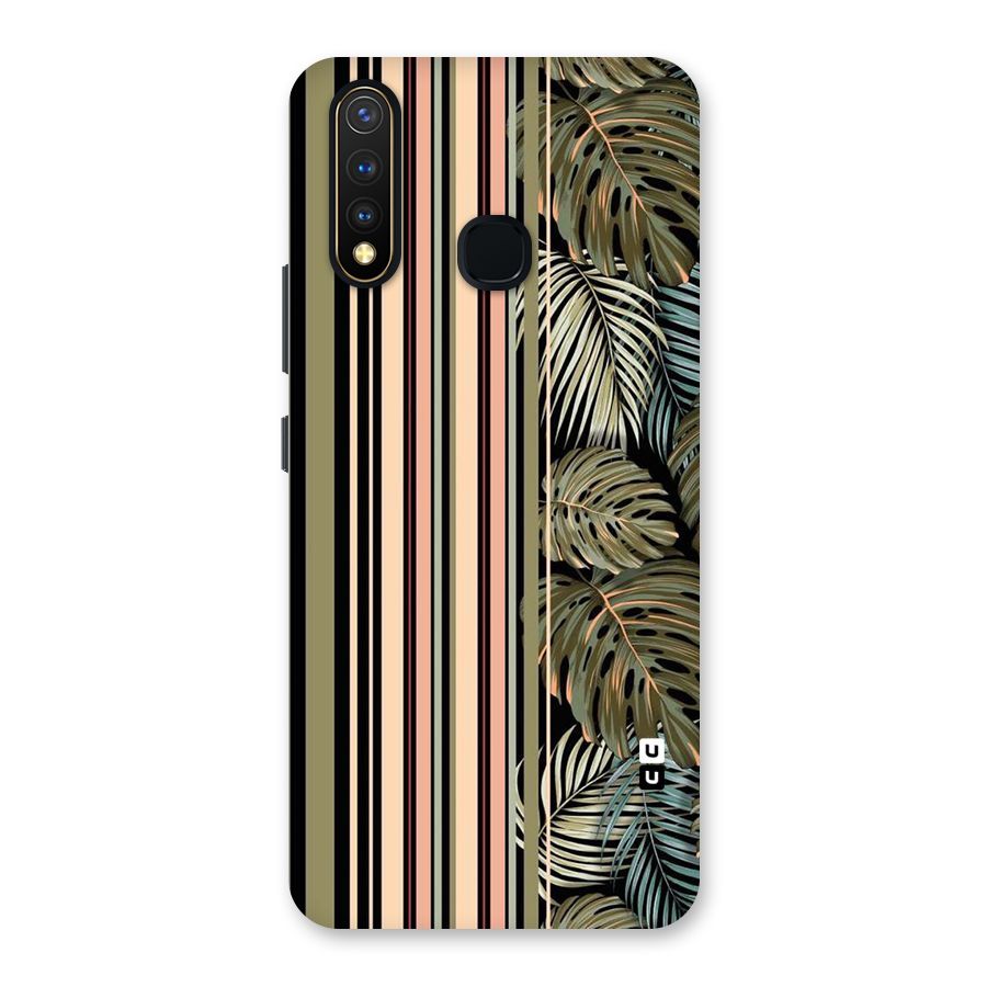 Visual Art Leafs Back Case for Vivo Y19