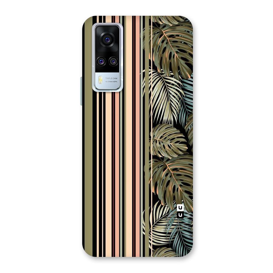 Visual Art Leafs Back Case for Vivo Y31