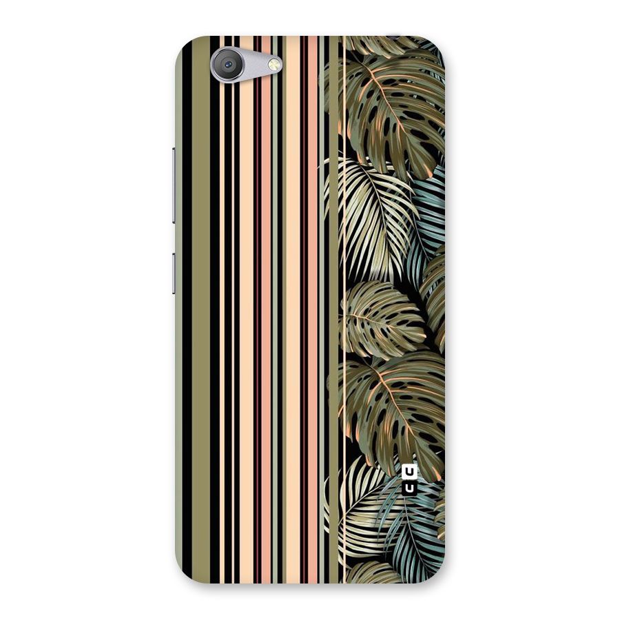 Visual Art Leafs Back Case for Vivo Y53