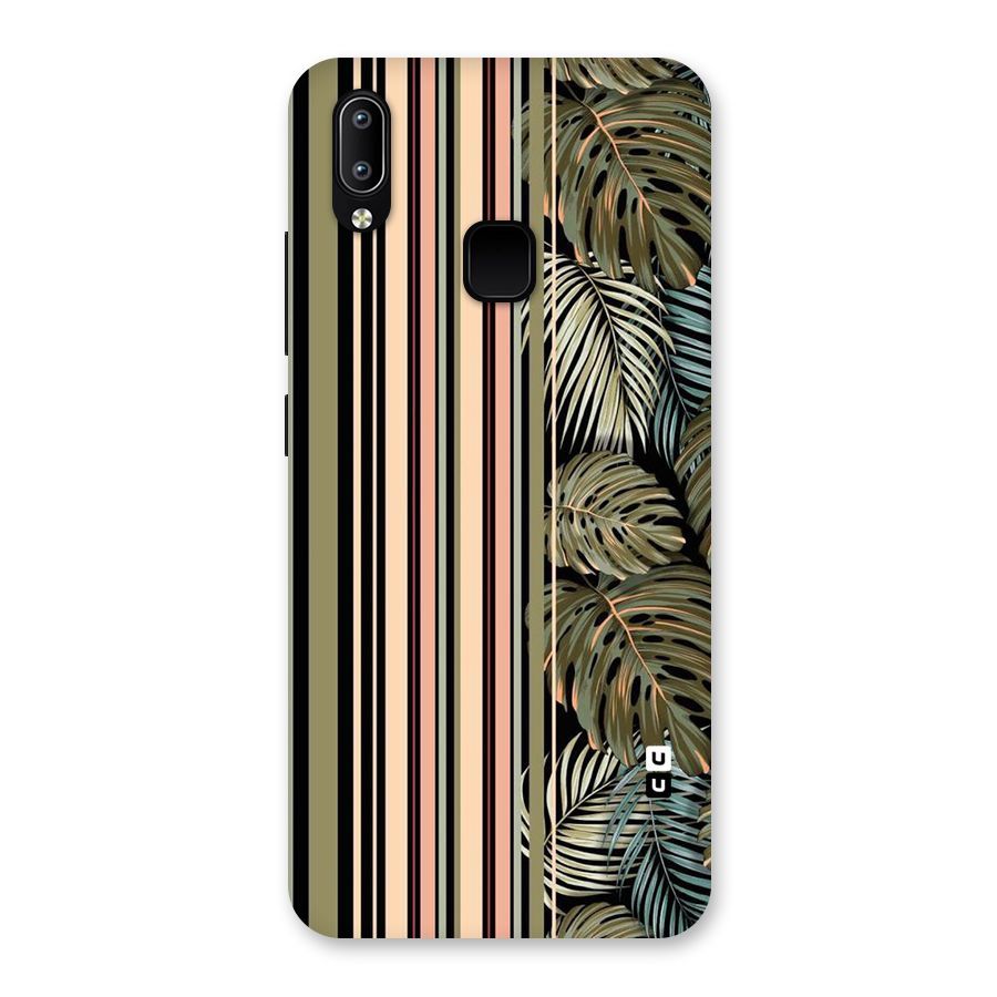 Visual Art Leafs Back Case for Vivo Y93