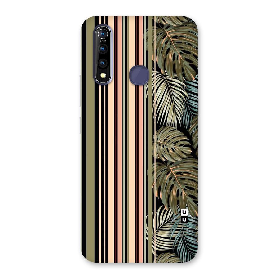 Visual Art Leafs Back Case for Vivo Z1 Pro