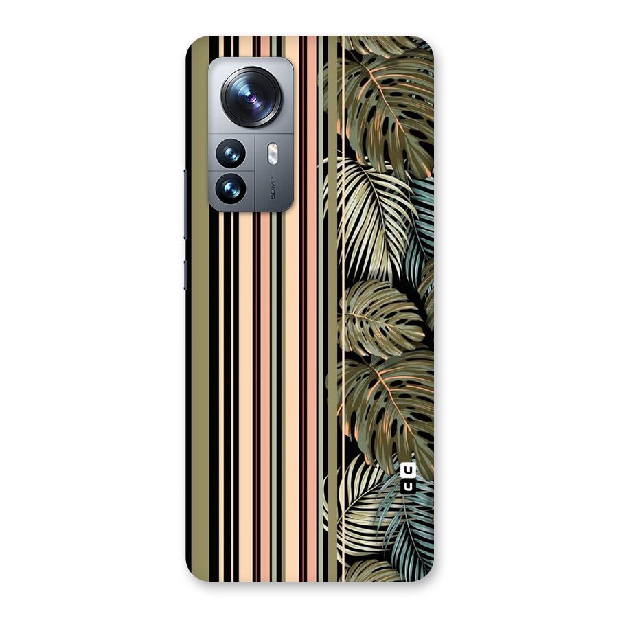 Visual Art Leafs Back Case for Xiaomi 12 Pro