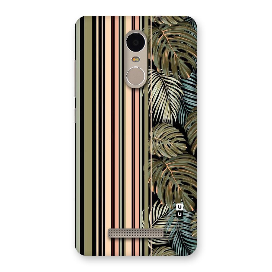 Visual Art Leafs Back Case for Xiaomi Redmi Note 3