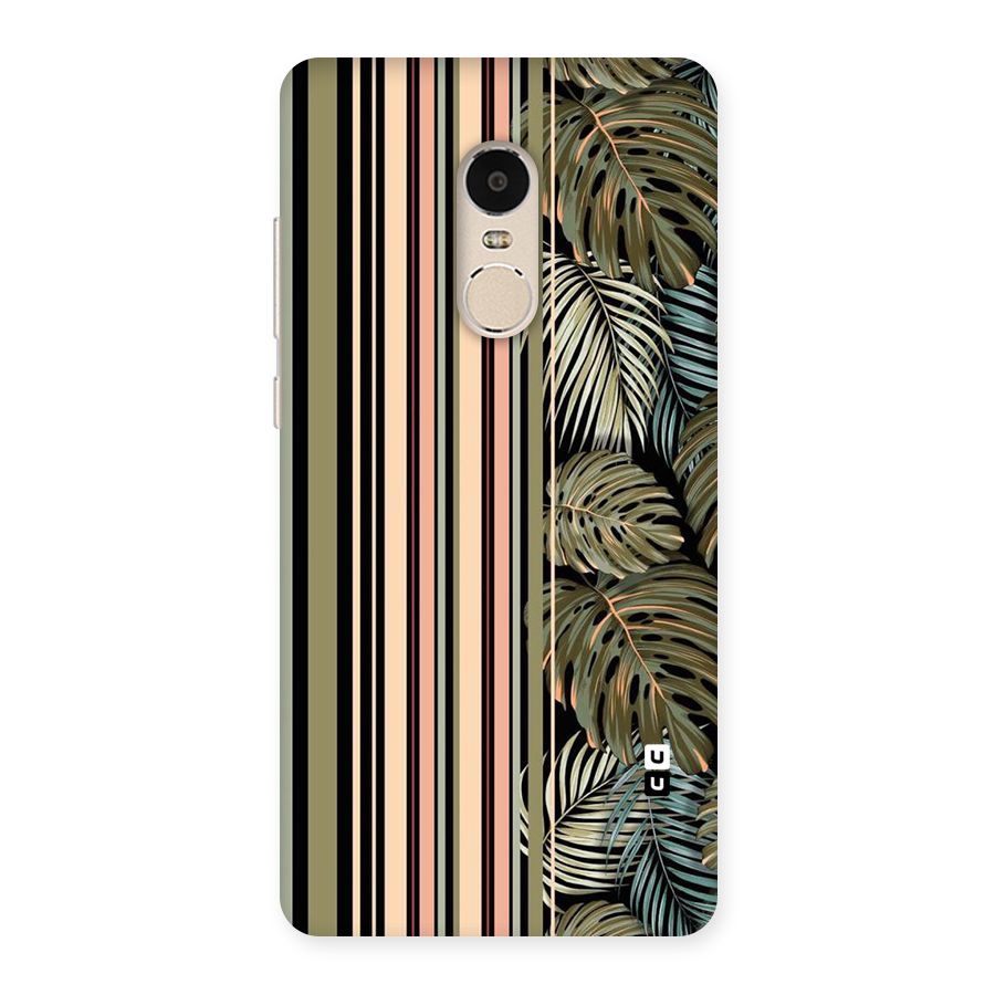 Visual Art Leafs Back Case for Xiaomi Redmi Note 4